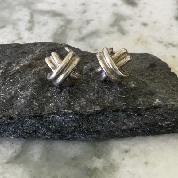 Tiffany & Co Signature X earrings - Picture 2 of 3
